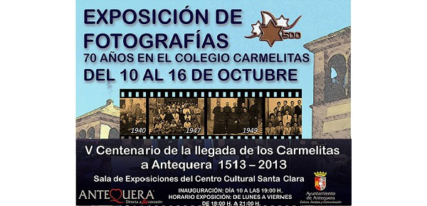 En este momento estás viendo Exposición de Fotografias en el Colegio Ntra. Sra. del Carmen (Antequera)