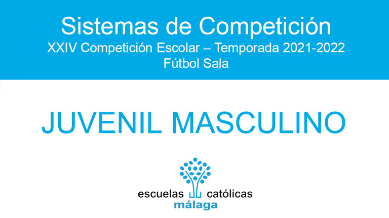 Fútbol Sala Juvenil Masculino 2021-2022. Sistema de competición